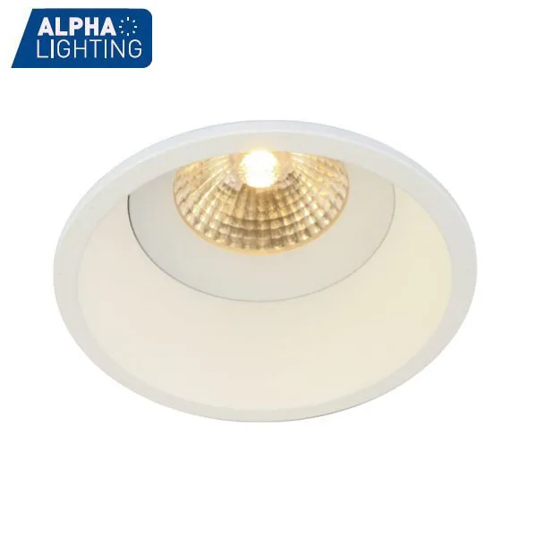 Alpha Lighting Dimmable 8W Deep Recessed Led Downlight With High Quality Led Cob Light