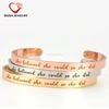 factory price cheap engraved 6mm stainless steel custom bracelet cuff