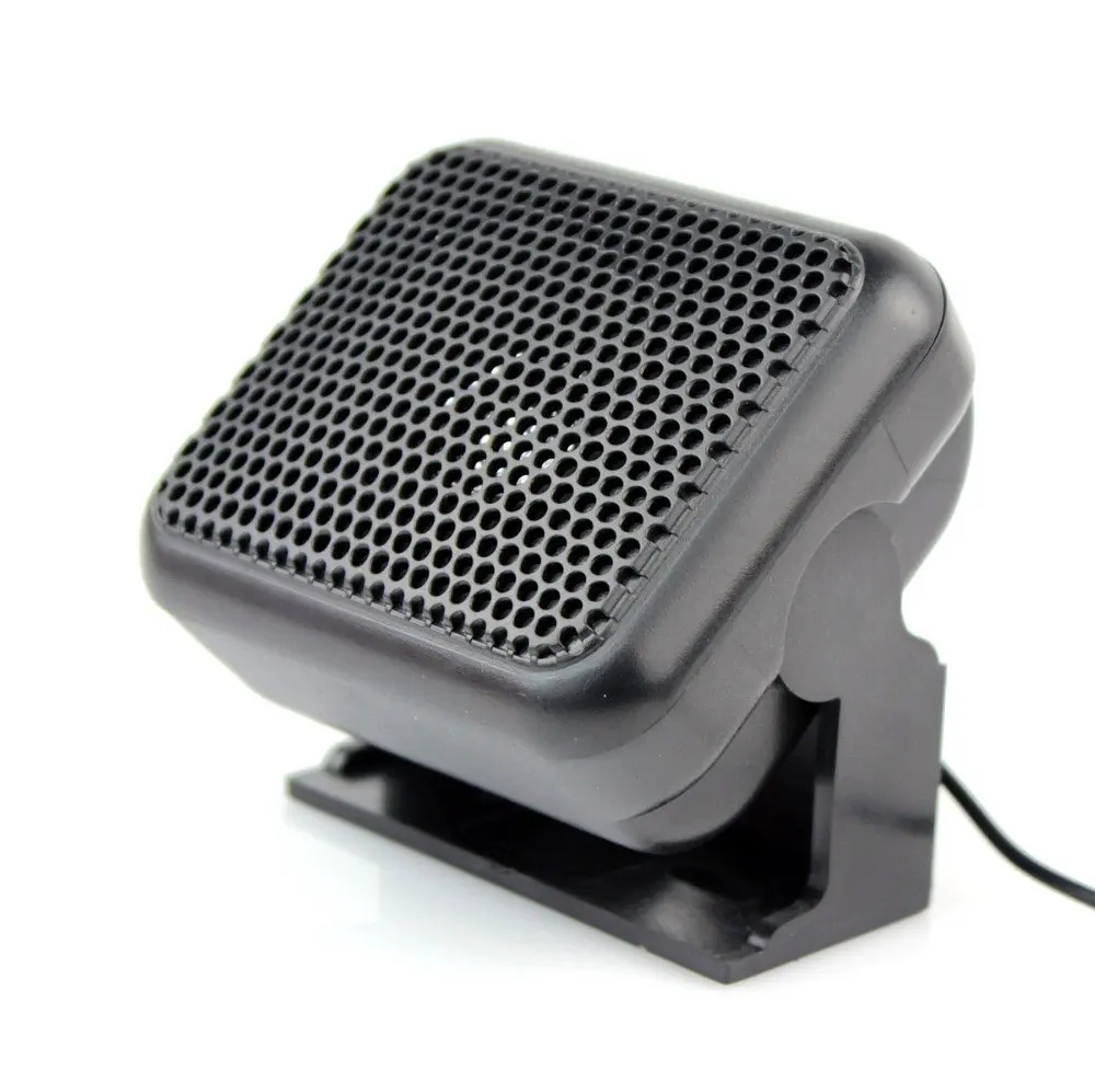 TOPMYS TM-ES608 Mini CB Radio Speaker 8ohm 10W CB Extension Speaker with Swivel Bracket 2m cable 3.5mm Mono Plug For Truck or Taxi CB Speaker