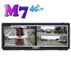 M7 car camera 4g 6 split screen car parking camera with monitor and 4G Mobile phone