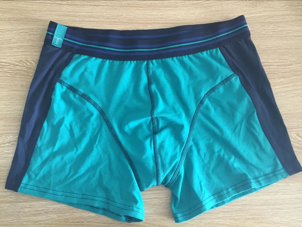 Customized Elastic Band Underwear Men Boxer Briefs Cotton Spandex ...