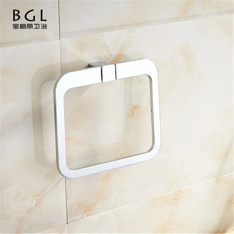 
Bathroom Accessories High -End Towel Ring 20832 Wall Mounted Zinc Alloy Chrome Towel Ring 