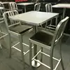 MDF elegant clear acrylic table ,luxury restaurant furniture marble table top
