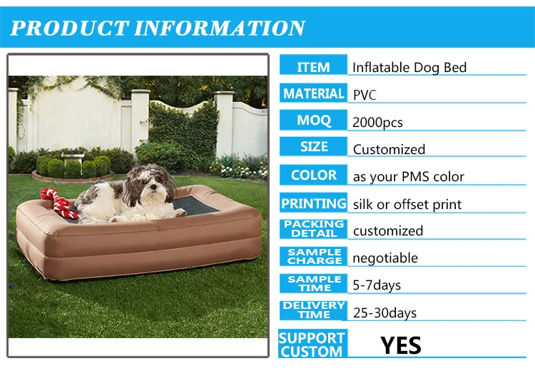coleman inflatable dog bed