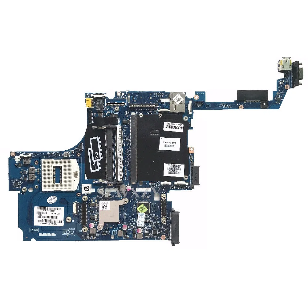 Original For Hp Zbook 15 Laptop Motherboard With I7 Cpu