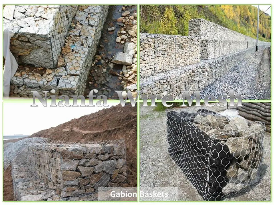 Pvc Coated Gabion Wire Basket/stone Retaining Wall/pvc Stone Gabion