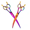 Customized Pet Beauty Scissors Dual Purpose Bending Shear . WB100-201