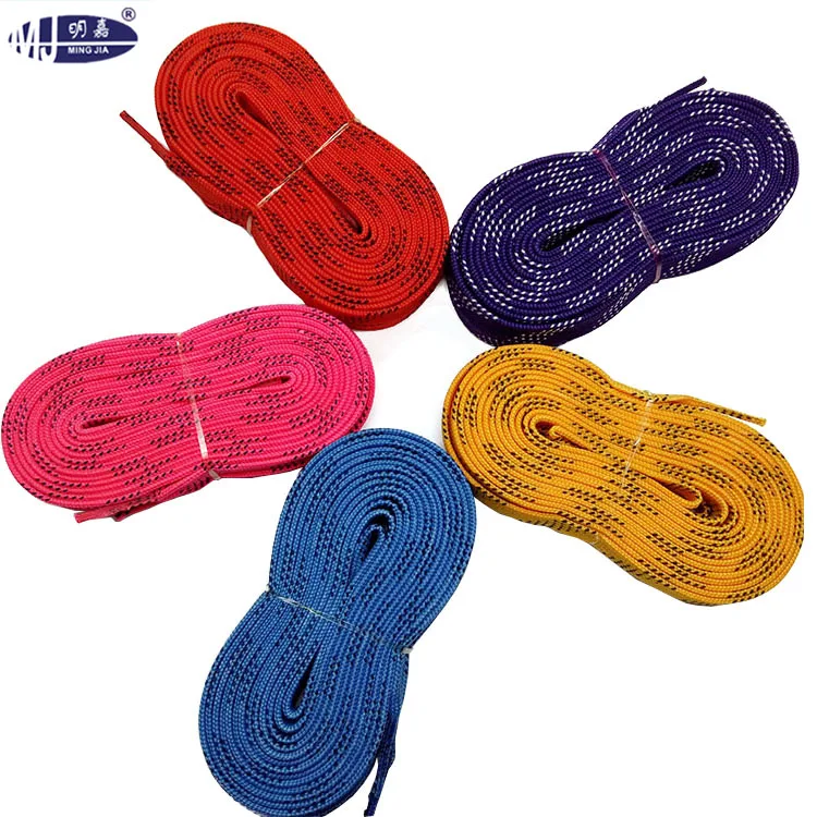 Ice Hockey Skate Shoe Laces With Mould Tip Customized Buy Ice Hocky