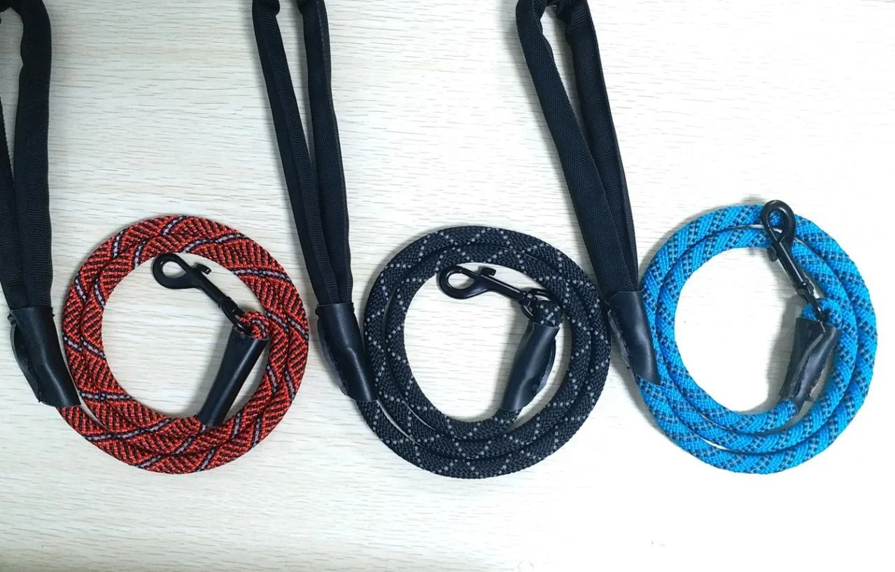 High Quality Pet Rope with Safety Hook Climbing Reflective Rope