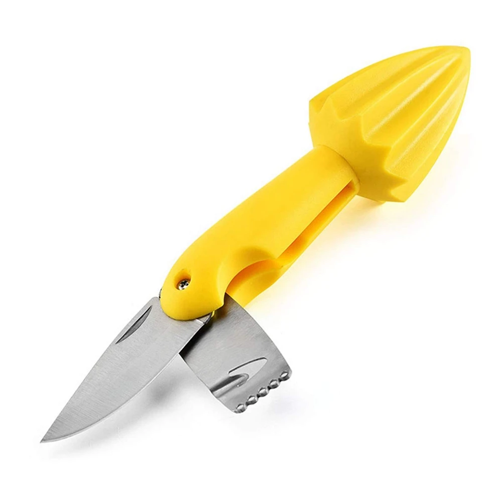 Multipurpose Lemon Reamer With Knife Manual Lemon Juicer Citrus Press