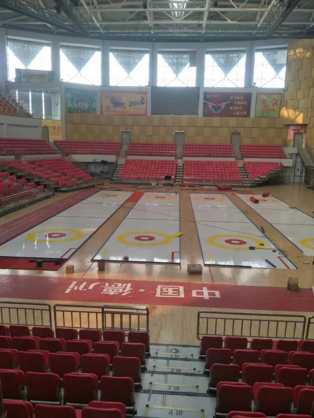 Curling Training Floor Equipment/factory Customized Color Size Curling