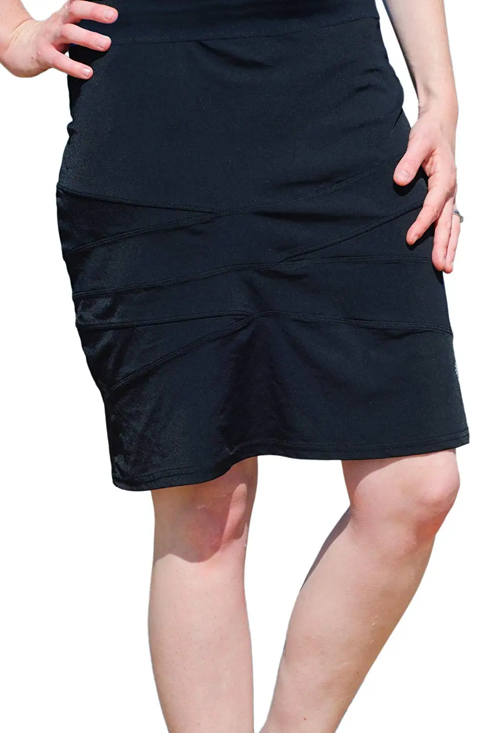 plus size swim skirts long