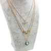 china supplier jewelry beautiful eye turquoise necklace jewelry imported from china
