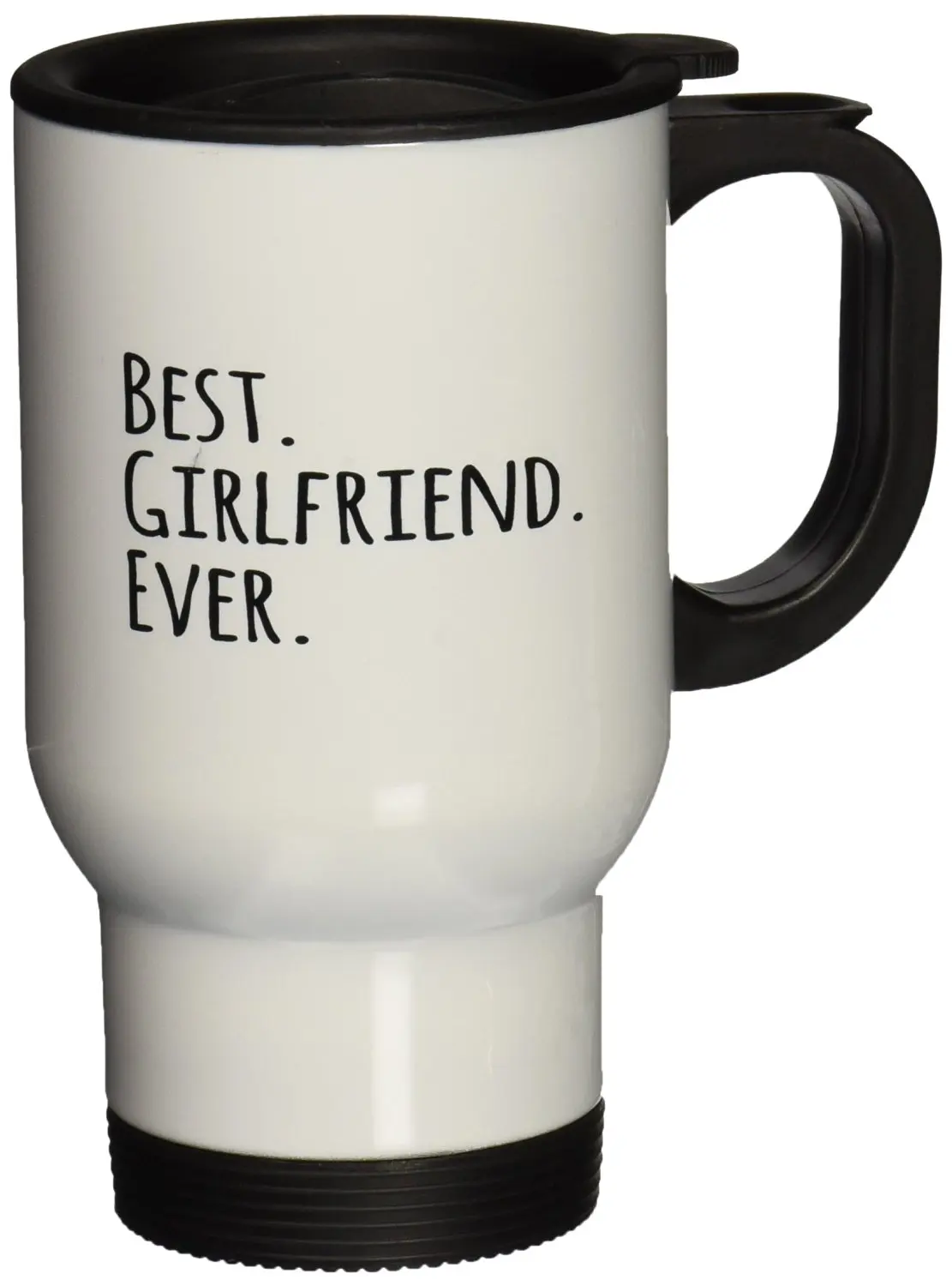 3dRose pc/_185005/_1 Cutest Girlfriend Ever Funny Romantic Dating Gift for Cute G Text Pillow Case 16 x 16