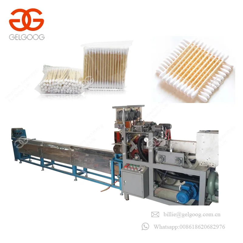 Manufacture Alcohol Cotton Ear Swab Machinery Making Equipment Cotton