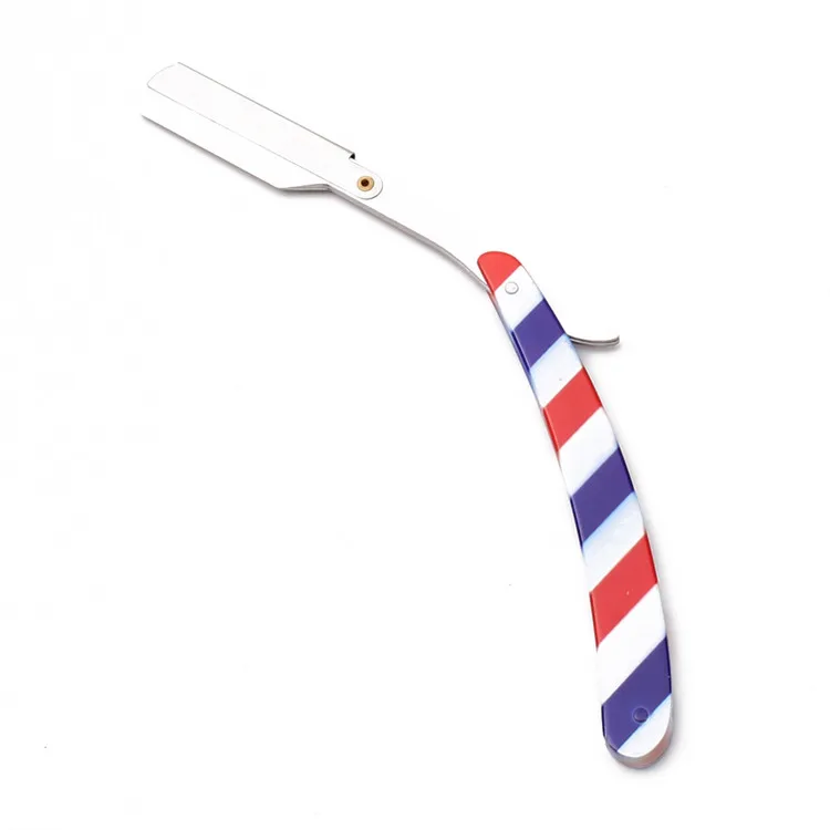 New Professional Selling Stainless Steel Straight Edge Barber Pole