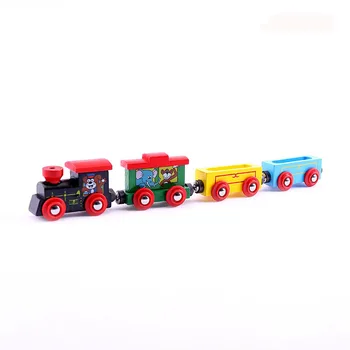 magnetic toy train set