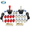 Zero Delay Arcade Joystick kit PC /Raspberry pi Mame USB Controller 4/8 Way Happ/ American Style Joystick 28mm Push Button