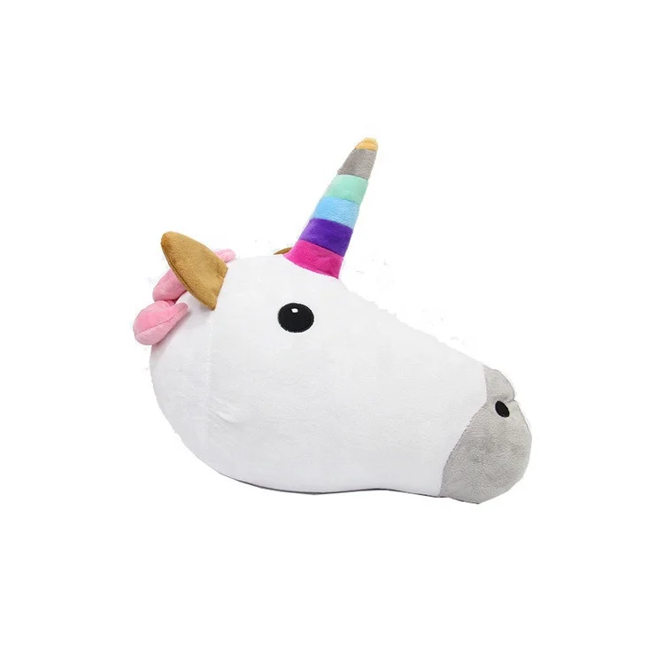unicorn head plush