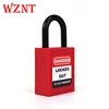 NT-25P 25mm Red Non Conductive Safety Padlock with Same Master Key