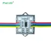 waterproof rgb 4led/pixel square smd5050 led pixel module ws 2801 - 12v 0.72w