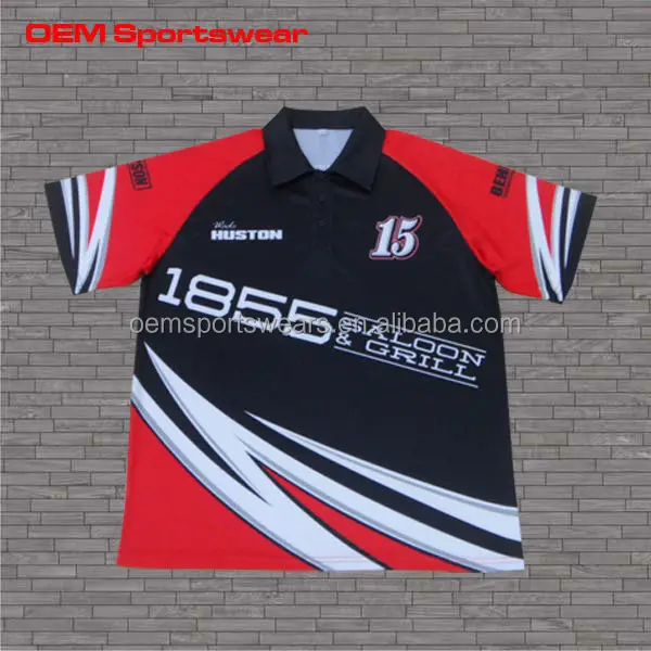 Customized Motorbike Uniform Men's Racing Pit Crew Shirt Buy