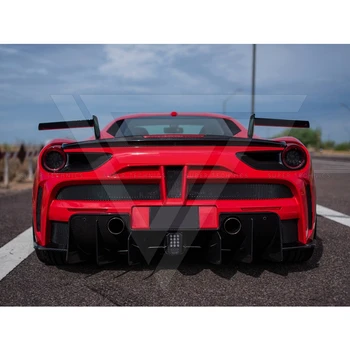 Mansori Carbon Fiber Rear Spoiler For Ferrari 488 Gtb Buy For Ferrari 488 Carbon Fiberfor Ferrari 488 Carbon Fiber Rear Spoilerfor Ferrari 488 Gtb