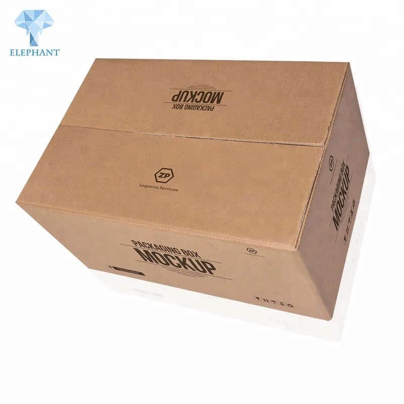 Heavy Kraft Duty Carton Corrugated 40x40x40 Mattress Bc Flute Cardboard