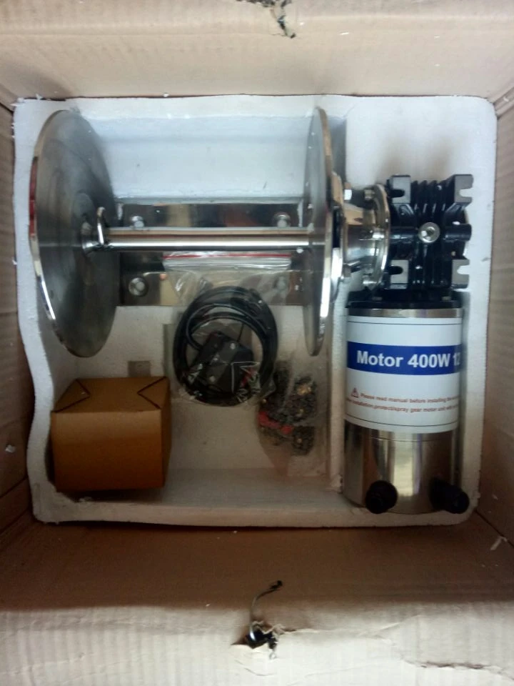 Small Electric Yacht Boat Drum Winch Manufacturer 