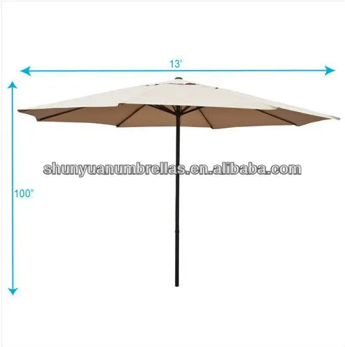 Cubierta De Aluminio Beige Para Sombrilla De Patio Exterior,Cubierta De