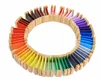 Child learning color boards educational wooden toy
