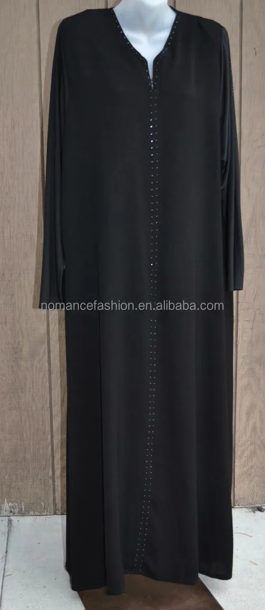 simple abaya design 2019