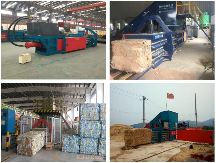 hydraulic hay baler