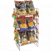 Free Stand Food Snack Wire Display Rack