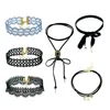 Fashion choker necklace set wholesales NZBR-00089