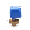 New Model 5 Volt DN 15 DN 20 Motor-3Way Electric Ball Valve