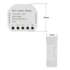 Home Hotel Wireless Remote Control No Wiring Electrical Wall Switch 1 gang 1 way Push Button Smart WiFi Light Switch