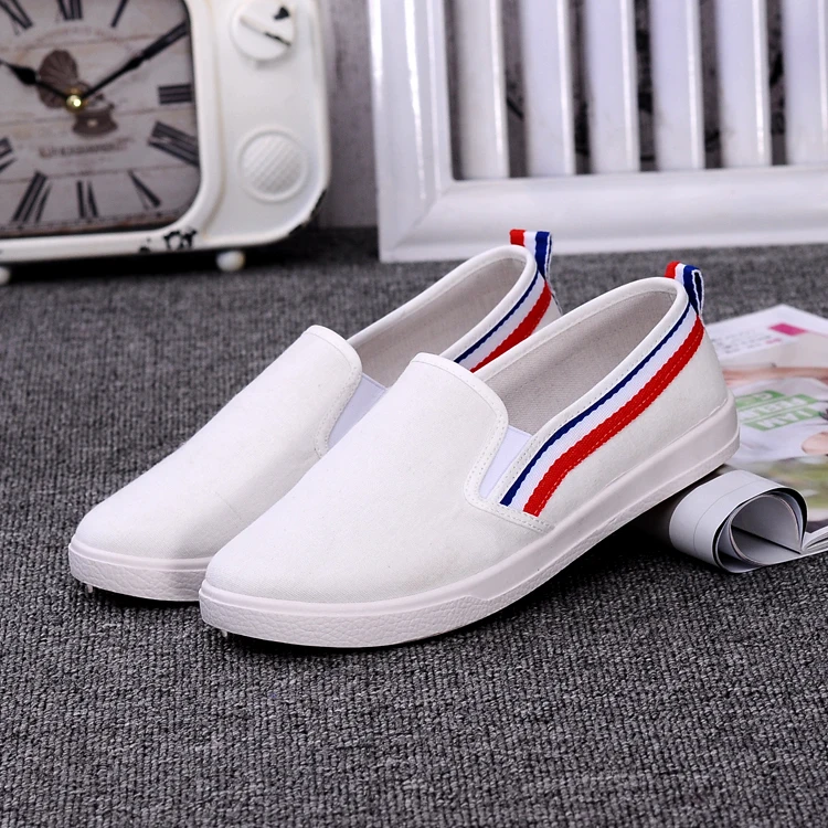 China Wholesale Slip On Footwear Ladies Platform Shoe