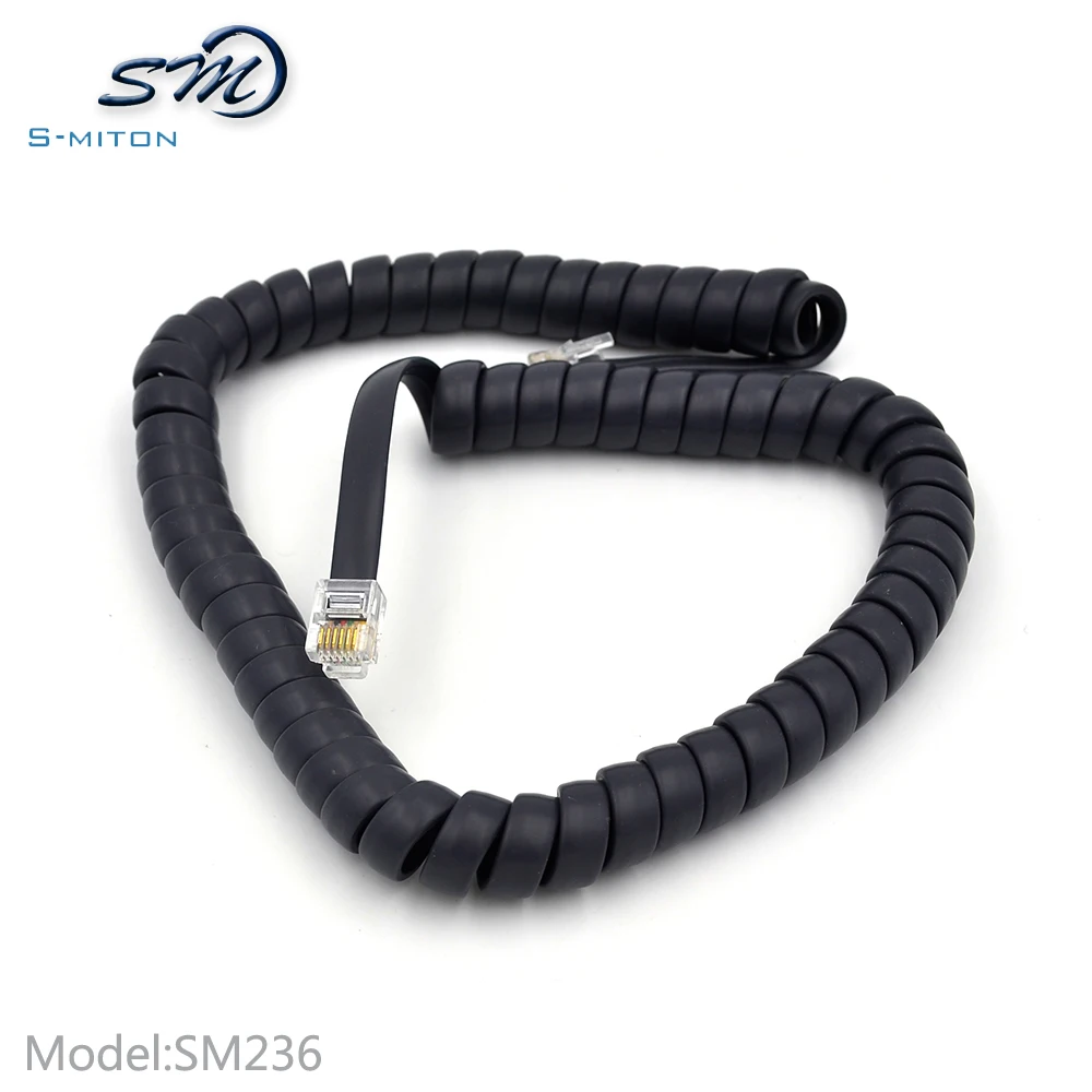 300 pack RJ12 6P6C Telephone Phone Line Plug Connector for Stranded Round Wire