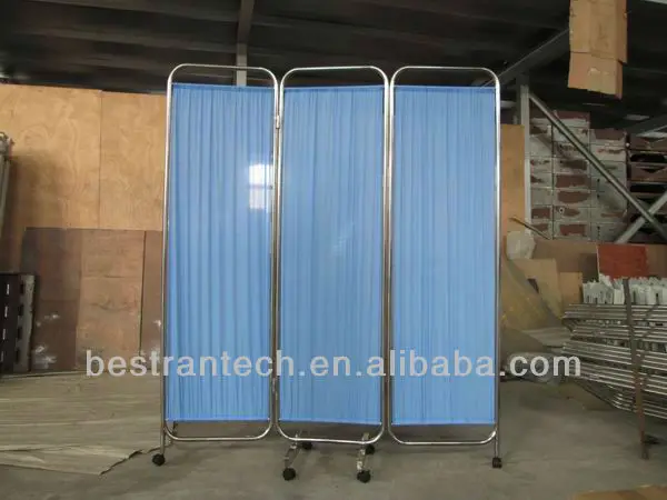 BT-CP002 Best Quality Hospital 3 folding bed screens
