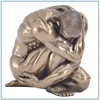 Beautiful life size Cast Brass Nude Lady Figure Statue