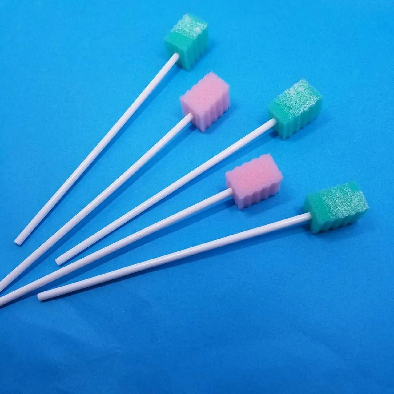 Disposable Sterile Medical Mouth Swab Foam Oral Swab Medical Products