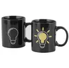 New product heat sensitive color changing ceramic magic mug