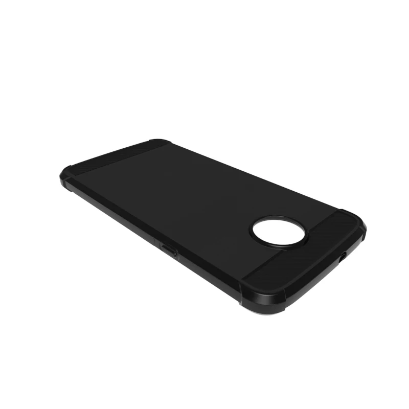 newstyle Carbon Fiber Cover soft Tpu Brushed case For Motorola moto Z3 Play