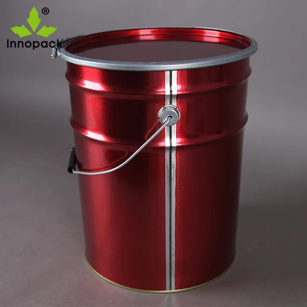 Solvent Bucket Metal Chemical Drums 20 Liter,20l Solvent Tins,Paint Bucket ...