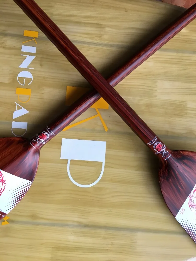 New Lightweight Wood Veneer Carbon Fiber Dragon Boat Paddle Buy