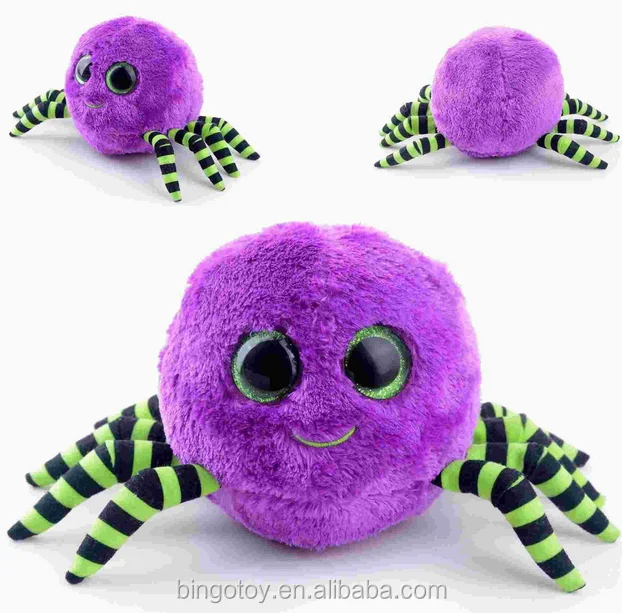 pink spider plush