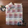 3pc polyester twill weave fabric bed cover set