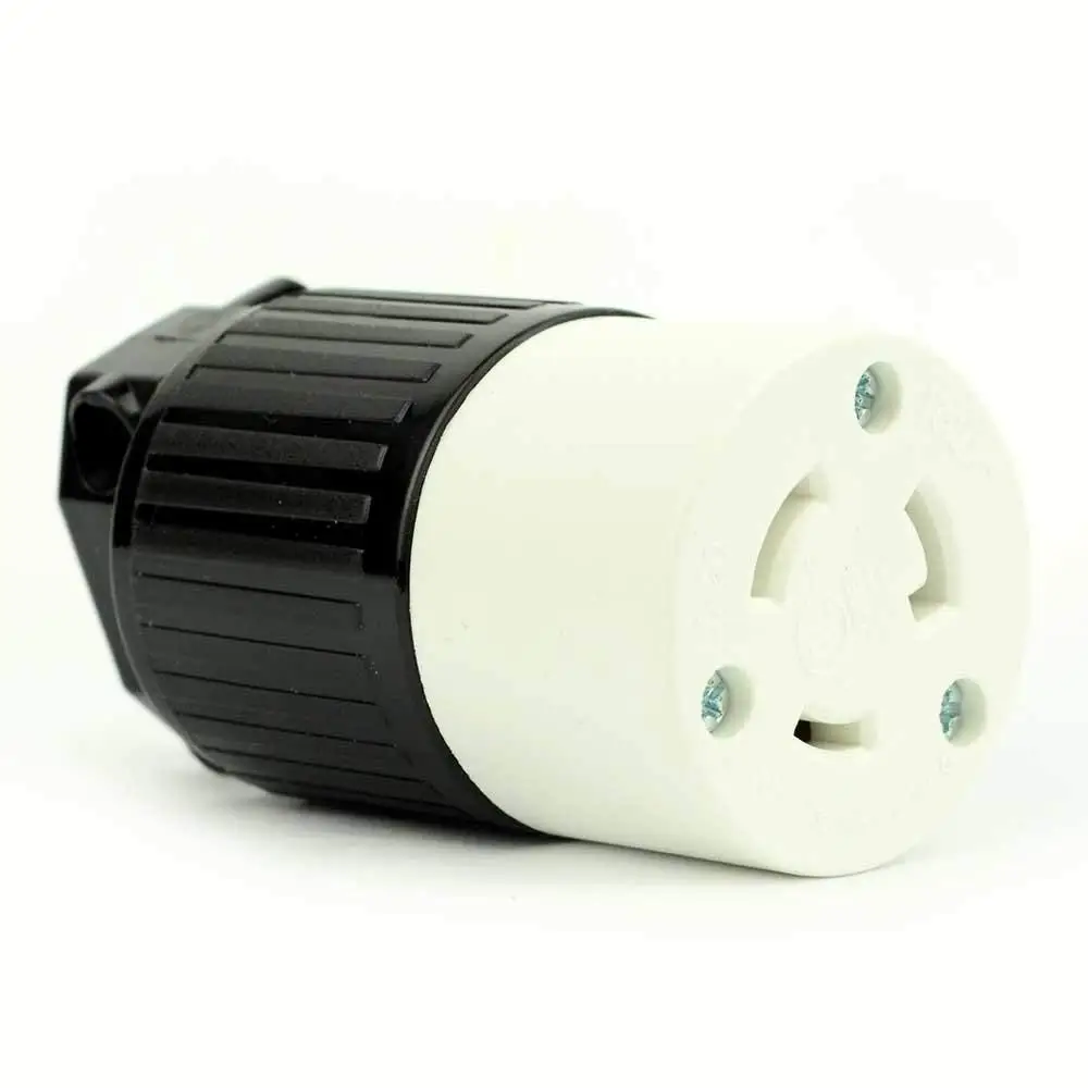 Superior Electric SE-YGP024F Twist Lock Wall Mount Electrical Receptacle 3 Wire,