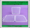 2015 Hot Sale Super Clear mini slim sd memory card plastic case CF/TF/XD card case